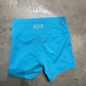 Fleo Men's Vibrant Blue Athletic Shorts